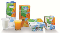 NaturLínea, a blend of milk and orange juice from the Spanish dairy Central Lechera Asturiana, contains Tonalin® CLA and “helps to reduce body fat.”