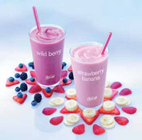 Smoothies, like these new offerings from McDonald’s, give consumers an easy and delicious way to up fruit intake.