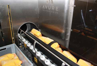 Ultra high pressure processing is being used in many liquid product applications, such as fresh juice and soups, to create premium products with extended shelf life and no preservatives.