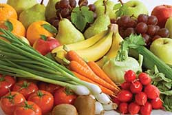Fruits and vegetables are susceptible to oxygen deterioration.