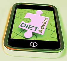 Mobile apps and Internet sites are important diet and nutrition resources.