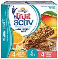 FruitActiv™ Immuniboost™ bars from Sun-Rype Products Ltd.