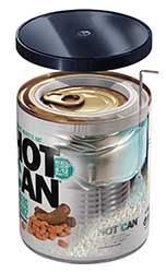 HotCan’s line of products employs a can of food surrounded by an outer can.