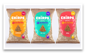 Chirps cricket flour chips