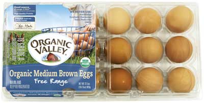 Organic Valley Medium Brown Eggs