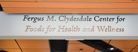 Fergus M. Clydesdale Center for Foods for Health and Wellness