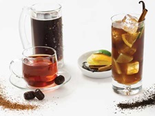 Two tea beverage concepts