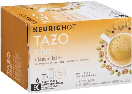 K-cup pods for Keurig machines are made of aluminum, polypropylene, or compostable structures.