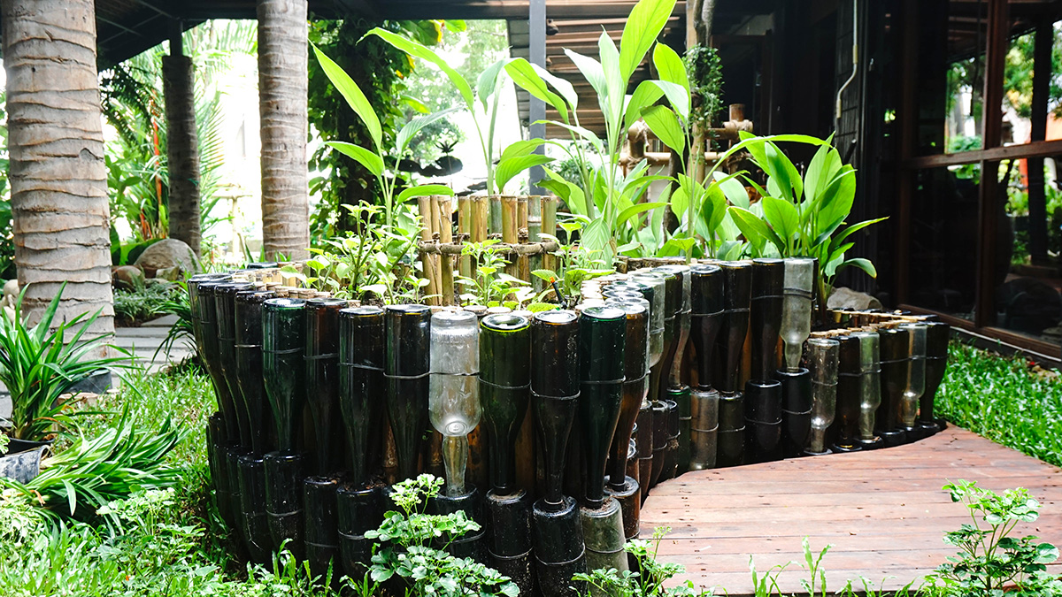 Sustainable garden at Bo.lan