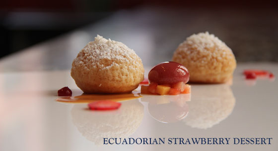 Ecuadorian Strawberry Dessert