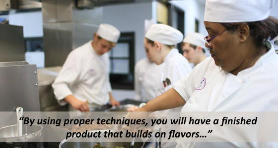 By using proper techniques, you will have a finished product that builds on flavors…