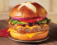 Wendy’s Pretzel Bacon Cheeseburger