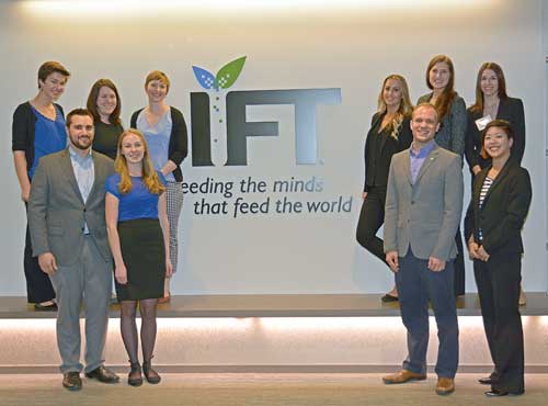 Left group, pictured from top left: Erica Kenney, Lindsay Murphy, Kathryn Haydon; bottom from left: John Frelka, Laura Willis. Right group, pictured from top left: Tamar Serapian, Kelsey Tenney, Nicole Arnold; bottom from left: Matt Teegarden, Lily Yang.