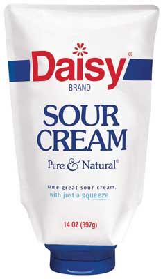 Daisy Brand squeezable sour cream