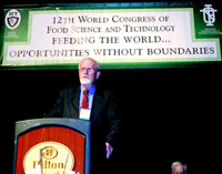 President of the World Food Prize Foundation, announced that Catherine Bertini of the United Nations World Food Program will receive the 2003 World Food Prize on October 16-17, 2003, in Des Moines, Iowa, for her leadership in saving millions from famine and starvation. Per Pinstrup-Andersen [6],