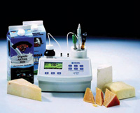 HI84429 microprocessor-based titrator and pH meter from Hanna Instruments is designed for dairy and cheese applications (see p. 128).