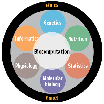 Some scientific disciplines of nutrigenomics. Applications of nutrigenomics would also include public health, food science, cultural anthropology, and other disciplines