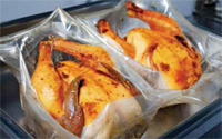 Mylar® Cook Ovenable Pouch reduces cooking time by up to 30%.