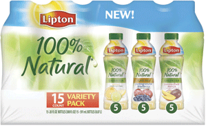 Lipton's green and iced tea