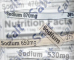 Checking the Nutrition Facts Panel can help consumers understand the amount of sodium a product contains.