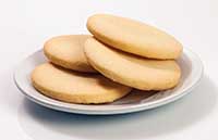 Shortbread cookies formulated with resistant starch may offer blood sugar regulation benefits.