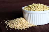 Quinoa is loaded with protein and can be formulated into a wide variety of products.