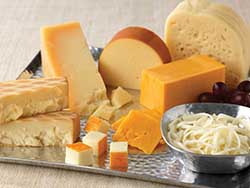 Cheese is popular as a snack