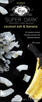 Coconut Ash + Banana Super Dark Bar