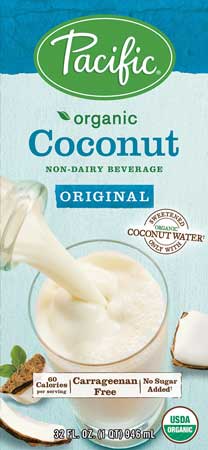 Nondairy coconut beverage