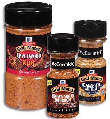 Rubs and seasoning blends from McCormick