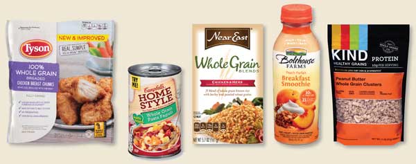Whole grain foods