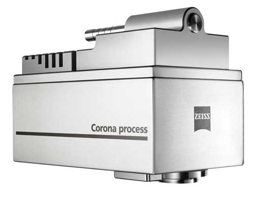 Corona spectrometer system