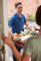 Online grocery ordering for delivery