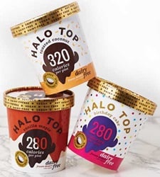 Halo Top nondairy ice cream
