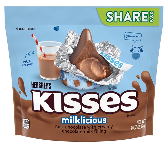 Hershey’s Kisses Milklicious Milk Chocolate Candy