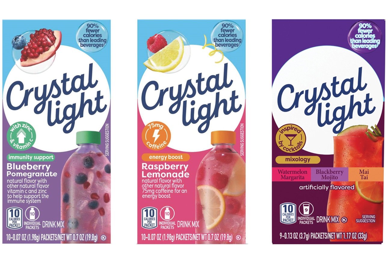 Kraft Heinz three new lines within its Crystal Light portfolio