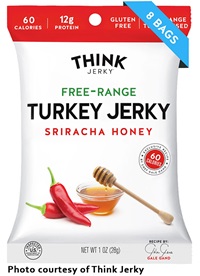 Think Jerky Sriracha Honey