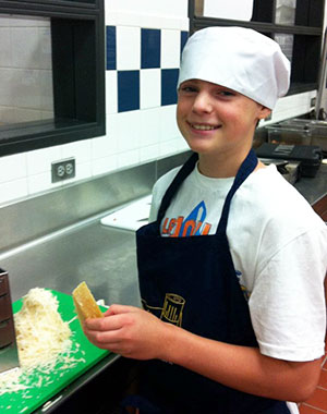 Chef Mark's son Matthew Allison