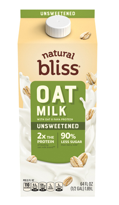 Natural Bliss Unsweetened Oat Milk