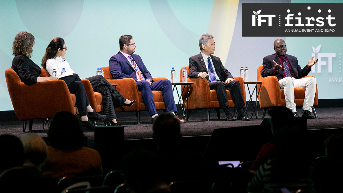 IFT FIRST Panelists discuss food security