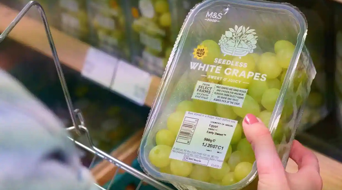 Marks & Spencer's packaged produce