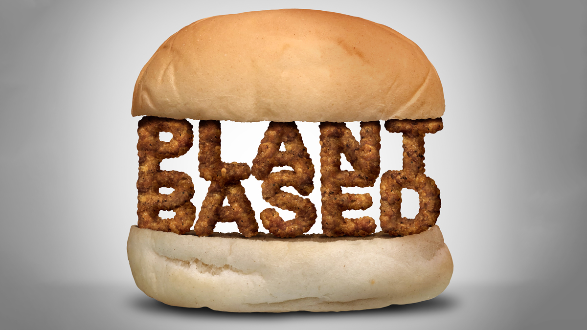 plant-based burger