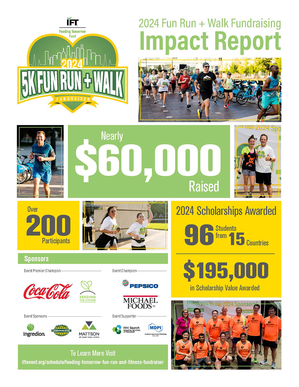 2024 Fun Run + Walk Fundraising Impact Report