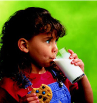 Fig. 2—Dairy foods, in addition to enhancing bone health, are thought to play a role in weight management for children.