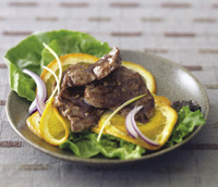 Authentic Asian sauces, such as Kikkoman Hoisin Sauce, adds an exotic flair to this pork dish.