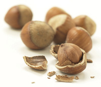 Hazelnuts contain a variety of antioxidants such as vitamin E and are a source of nutrients that have cardioprotective benefits, including arginine, folate, and B vitamins.