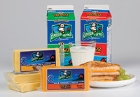 Dairy products such as milk and cheese now boast omega-3 fatty acid content.