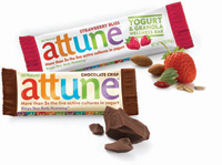 Probiotic wellness bars from Attune Foods help promote health and wellness, balance the digestive system, and support a strong immune system.