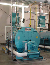 It is a good practice to have at least two boilers, each capable of providing about 75% of the required total load, so that a plant can remain operational, even if one boiler fails or is down for maintenance.