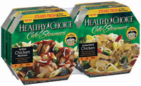Packaging technology such as that featured in Healthy Choice Café Steamers capitalizes on the unique properties of microwave radiation to engineer uniform and rapid moist heating.